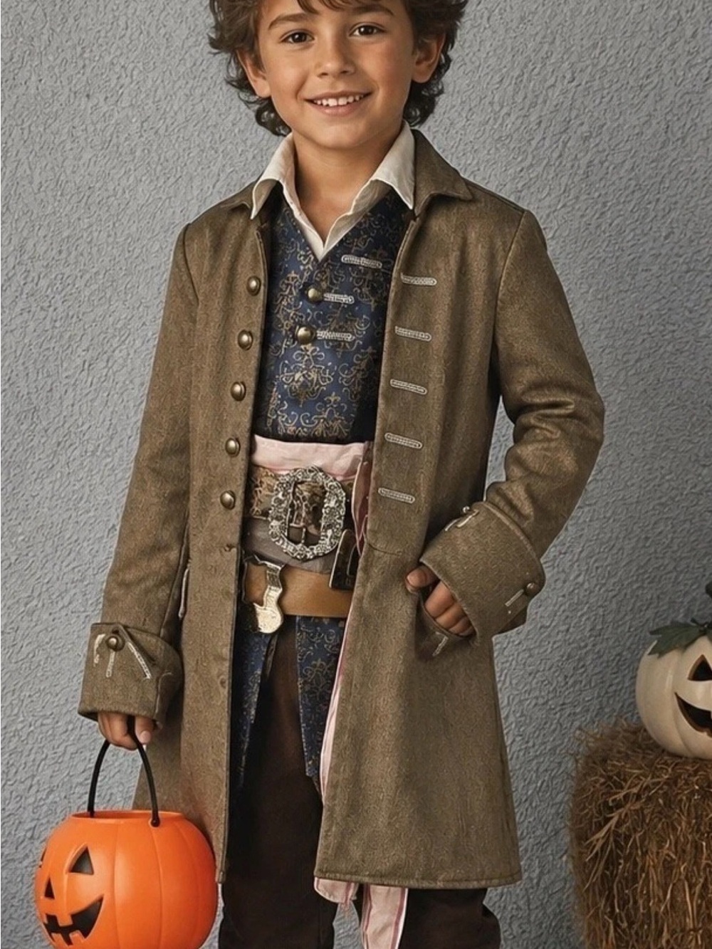 Disney Store Deluxe Jack Sparrow Pirates Of Carribean Costume Kids Child 5/6